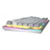 HATOR Gravity TKL Tastatur Gaming USB QWERTY US English Weiß