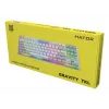 HATOR Gravity TKL Tastatur Gaming USB QWERTY US English Weiß