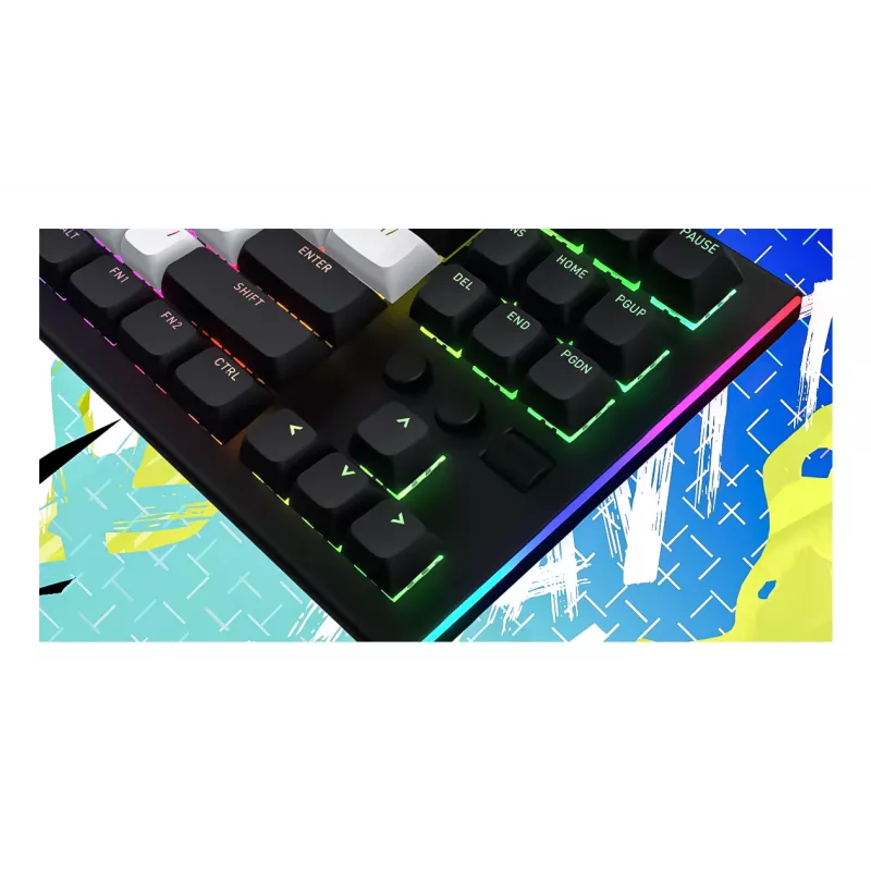 HATOR Gravity TKL Tastatur Gaming USB QWERTY US English Weiß