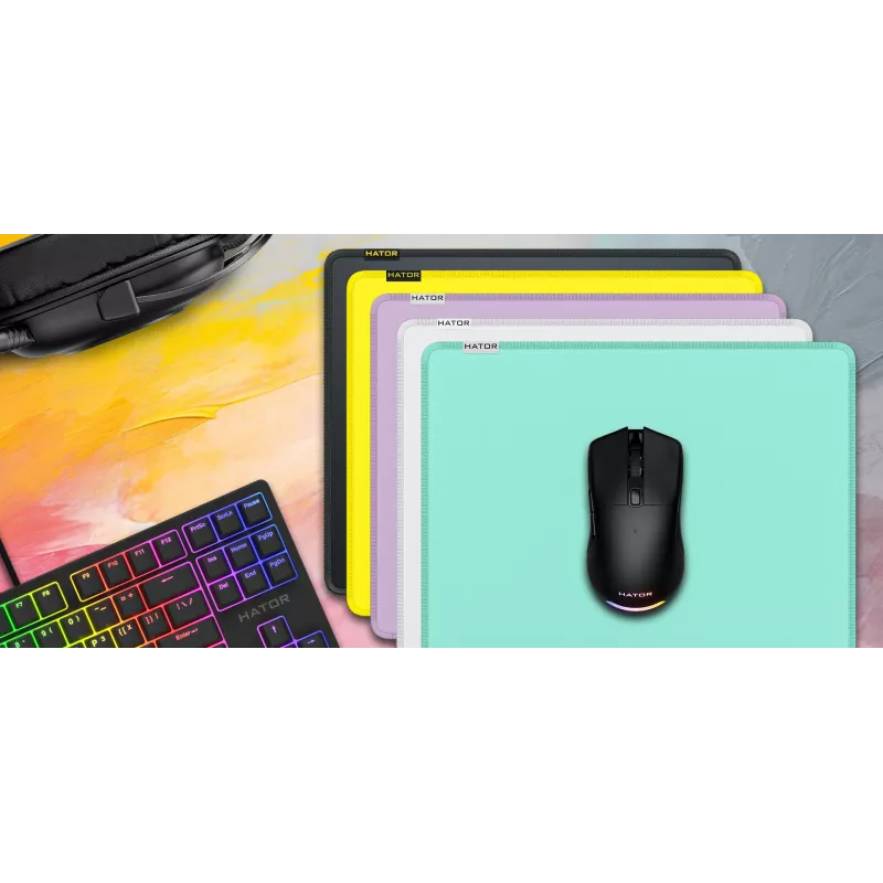 HATOR Tonn EVO XXL Gaming-Mauspad Schwarz