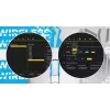 HATOR Pulsar 3 Wireless, weiß - Optische Gelb 100M Switches PixArt PMW 3311 (HTM631)
