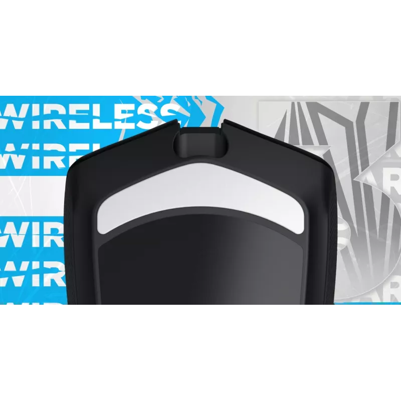 HATOR Pulsar 3 Wireless, weiß - Optische Gelb 100M Switches PixArt PMW 3311 (HTM631)