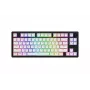 HATOR Skyfall Wireless 80 Tastatur Gaming USB + RF Wireless + Bluetooth QWERTY US English Schwarz, Weiß