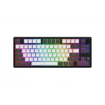 HATOR Skyfall Pro Wireless 80 Tastatur Gaming USB + RF Wireless + Bluetooth QWERTY US English Schwarz, Grau
