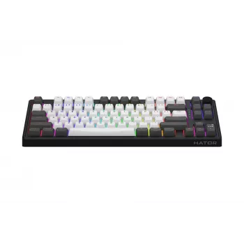 HATOR Skyfall Pro Wireless 80 Tastatur Gaming USB + RF Wireless + Bluetooth QWERTY US English Schwarz, Grau