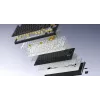 HATOR Skyfall Pro Wireless 80 Tastatur Gaming USB + RF Wireless + Bluetooth QWERTY US English Schwarz, Grau
