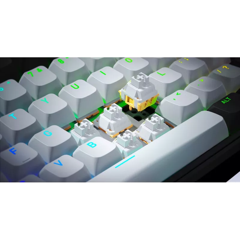 HATOR Skyfall Pro Wireless 80 Tastatur Gaming USB + RF Wireless + Bluetooth QWERTY US English Schwarz, Grau