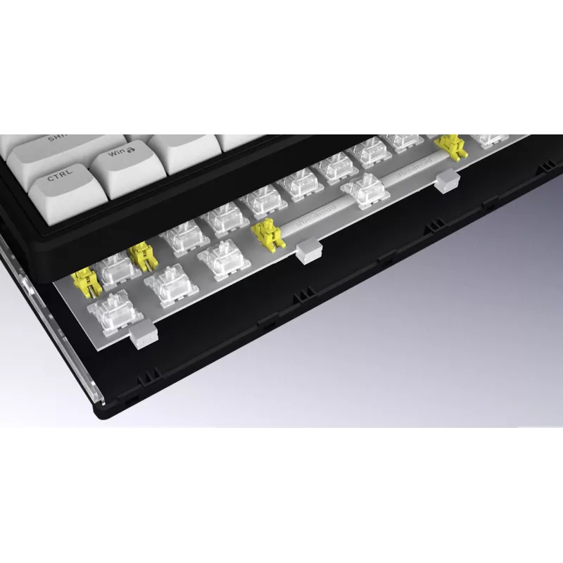 HATOR Skyfall 65 MAG ULTRA 8K Tastatur Gaming USB QWERTY US-Englisch Schwarz, Weiß