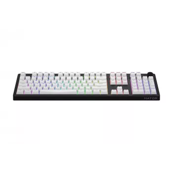 HATOR Skyfall Wireless 100 Tastatur Gaming USB + RF Wireless + Bluetooth QWERTY US English Schwarz, Weiß