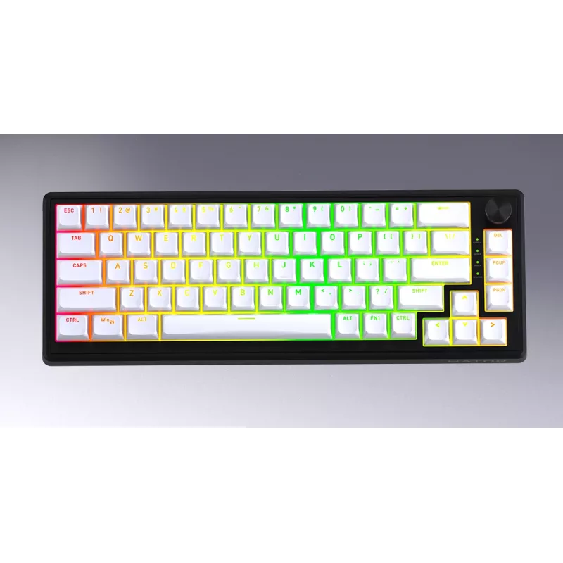 HATOR Skyfall Wireless 100 Tastatur Gaming USB + RF Wireless + Bluetooth QWERTY US English Schwarz, Weiß