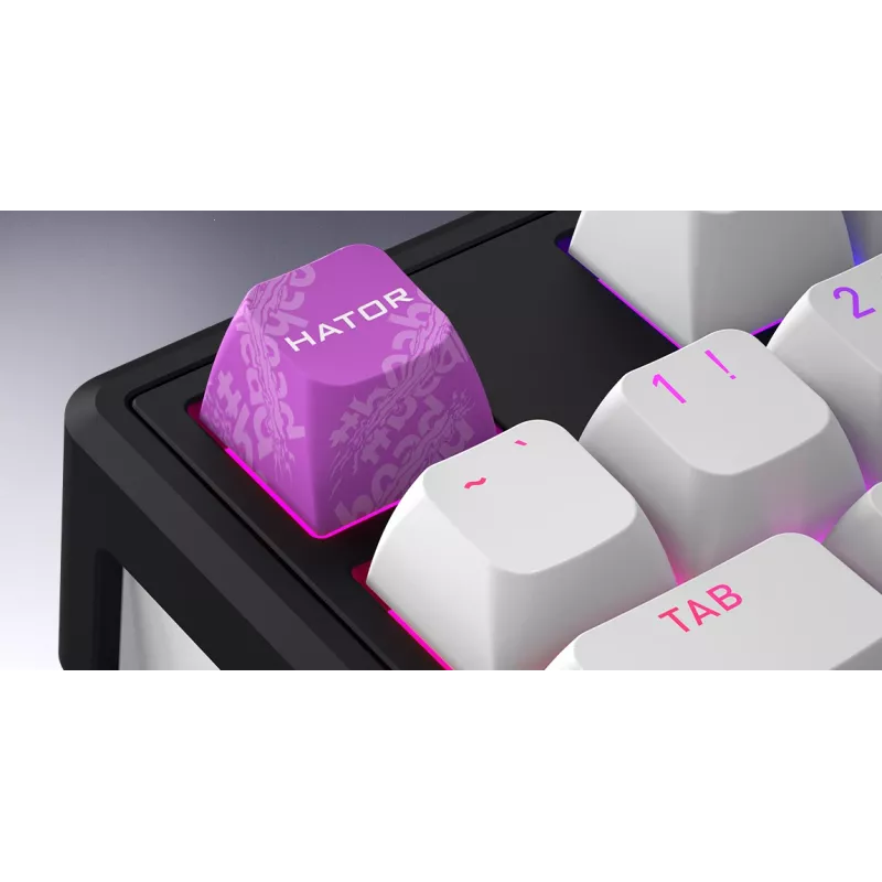 HATOR Skyfall Wireless 100 Tastatur Gaming USB + RF Wireless + Bluetooth QWERTY US English Schwarz, Weiß