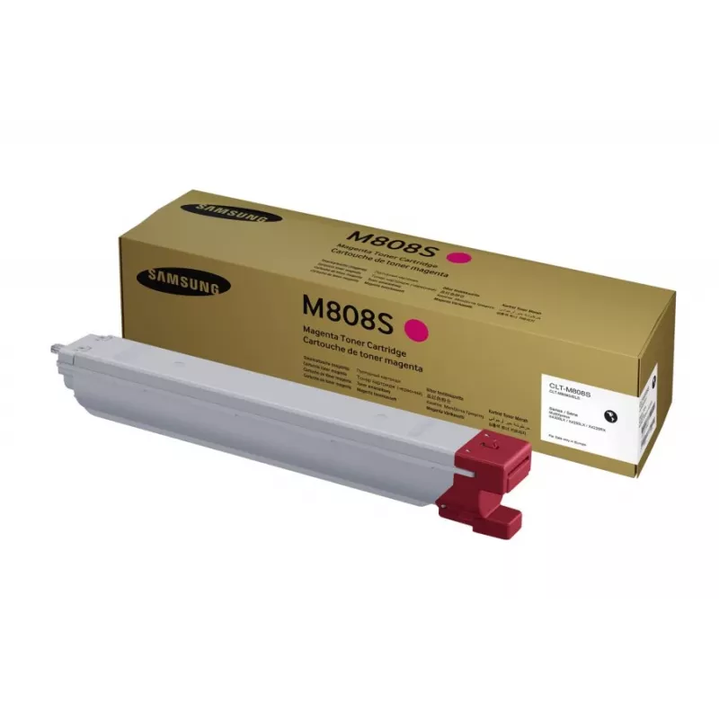 Toner-Kartusche Samsung CLT‑M808S Magenta, Laser, Reichweite 20.000 Seiten, 1 Stk.