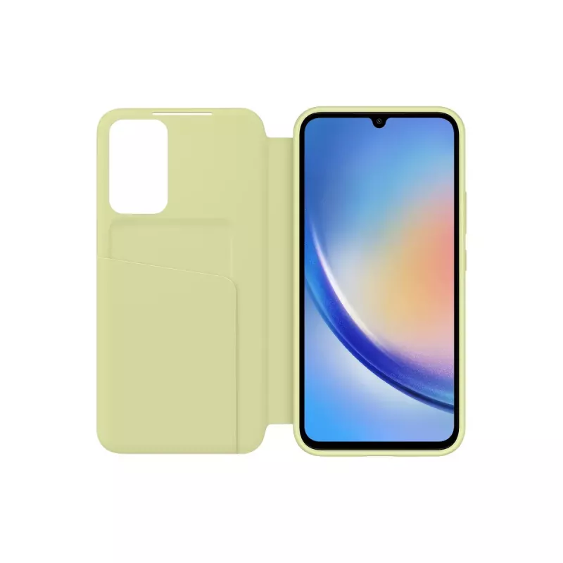 Samsung EF-ZA346 Handyhülle 16,8 cm (6,6 Zoll) Wallet-Hülle Limette
