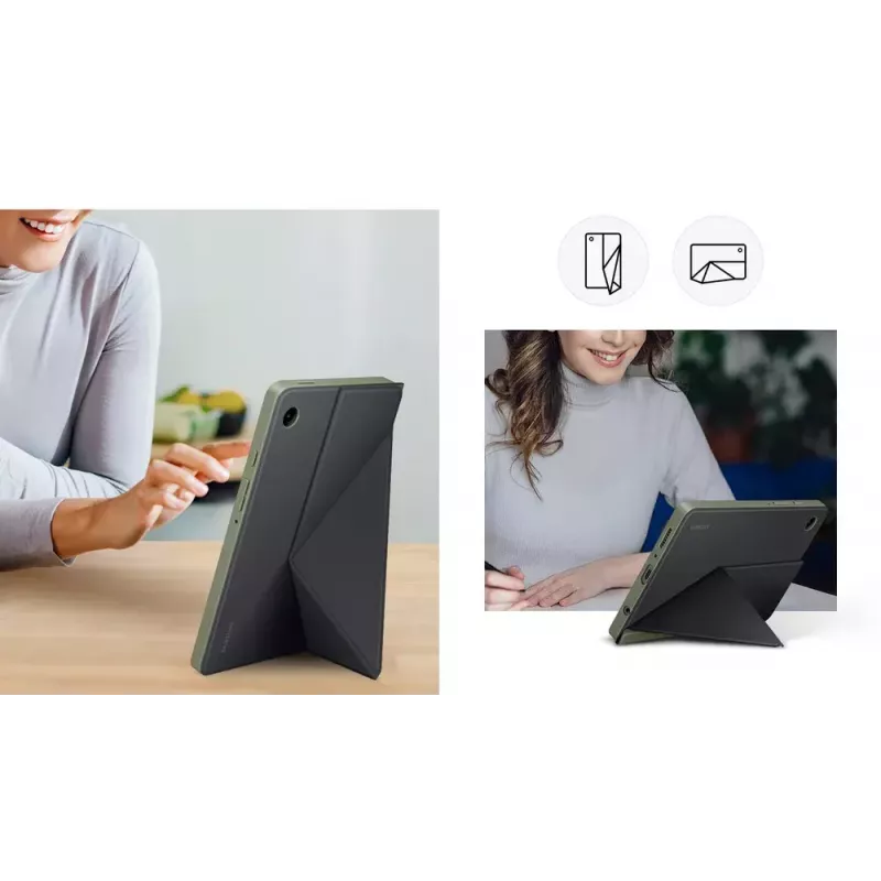 Folio Hülle Samsung EF-BX110TWEGWW für Galaxy Tab A9 22,1 cm Weiß