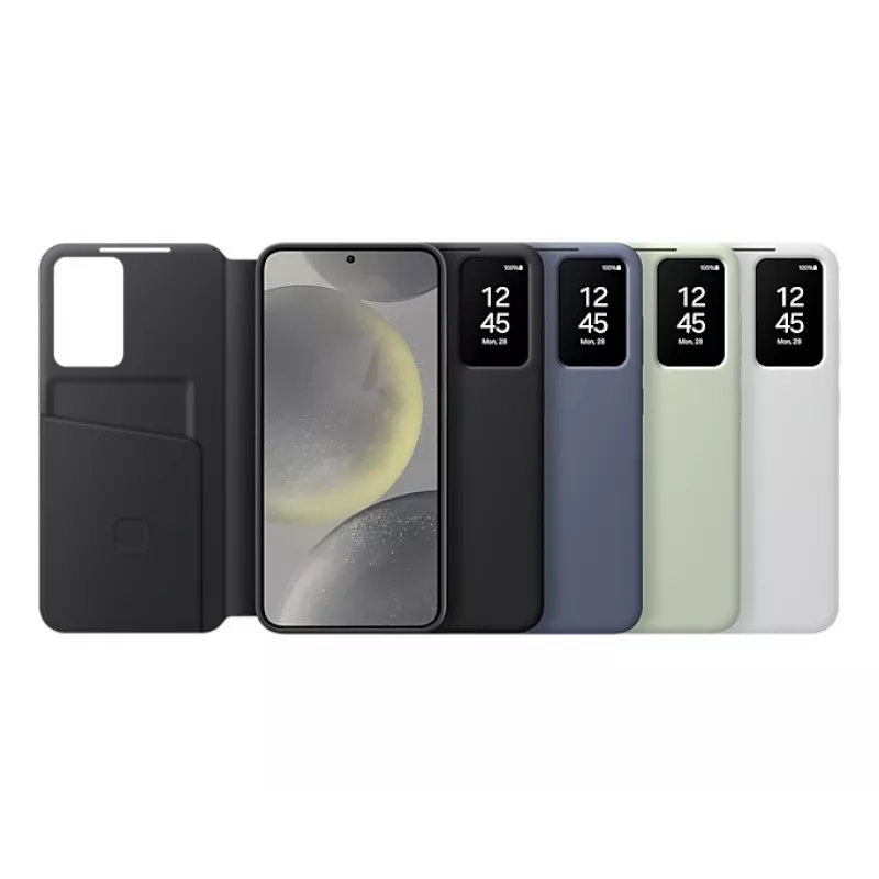Samsung Smart View Case Violett, Wallet-Hülle, Samsung, Galaxy S24+, 17 cm (6.7 Zoll), Violett