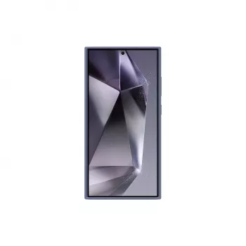 Silikonhülle Samsung Galaxy S24 Ultra Violett Monochromatisch