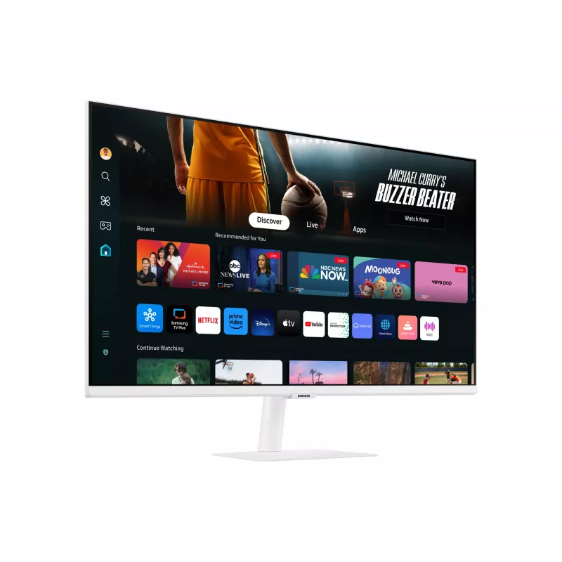 Samsung M70D Computermonitor 81,3 cm (32 Zoll) 3840 x 2160 Pixel 4K Ultra HD LED Weiß