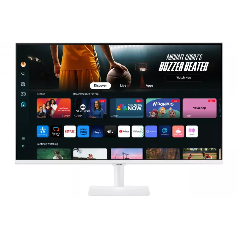 Samsung M70D Computermonitor 81,3 cm (32 Zoll) 3840 x 2160 Pixel 4K Ultra HD LED Weiß
