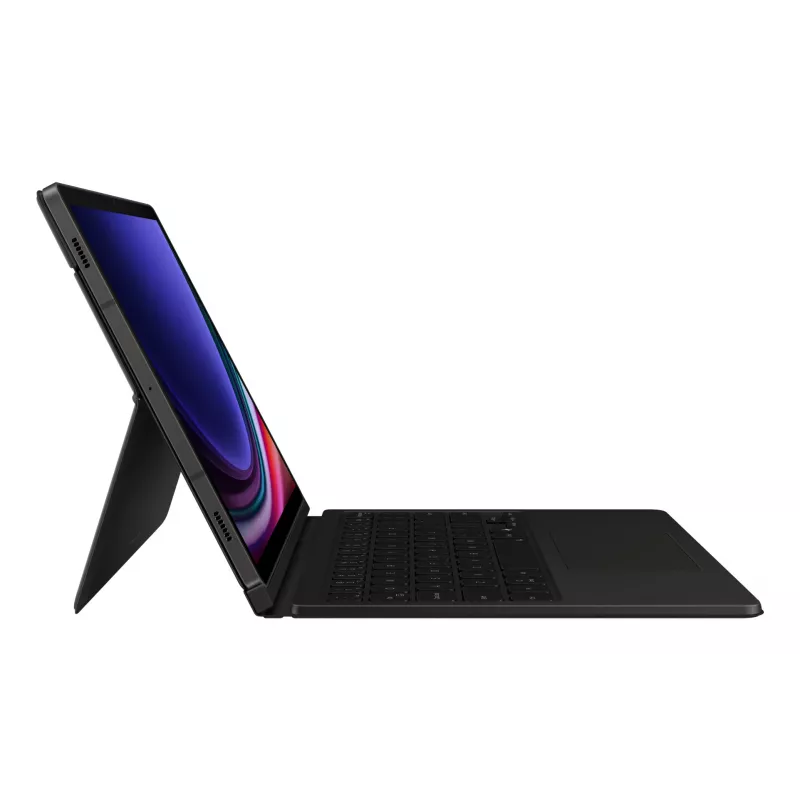Tastatur Samsung EF-DX725 QWERTY Englisch Touchpad Schwarz