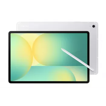 Samsung Galaxy Tab S10 FE+ 5G (13.1 Zoll), 33.3 cm (13.1 Zoll), 2880 x 1800 Pixel, 128 GB, 8 GB, 2.6 GHz, Silber