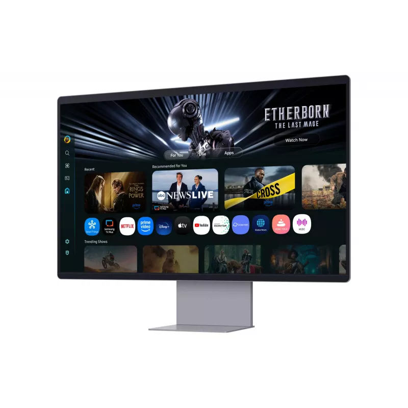 Samsung M90SF Computer-Monitor 81,3 cm (32 Zoll) 3840 x 2160 Pixel 4K Ultra HD OLED Silber
