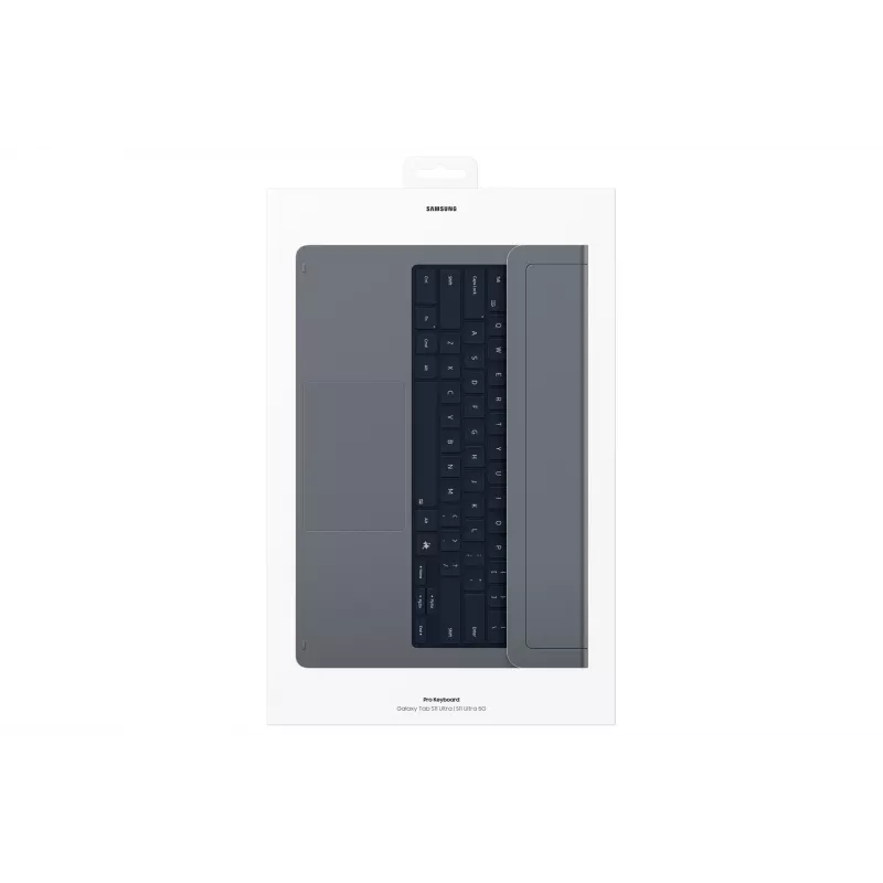 Samsung EF-DX935 QWERTY Englisch Pogo Pin Grau