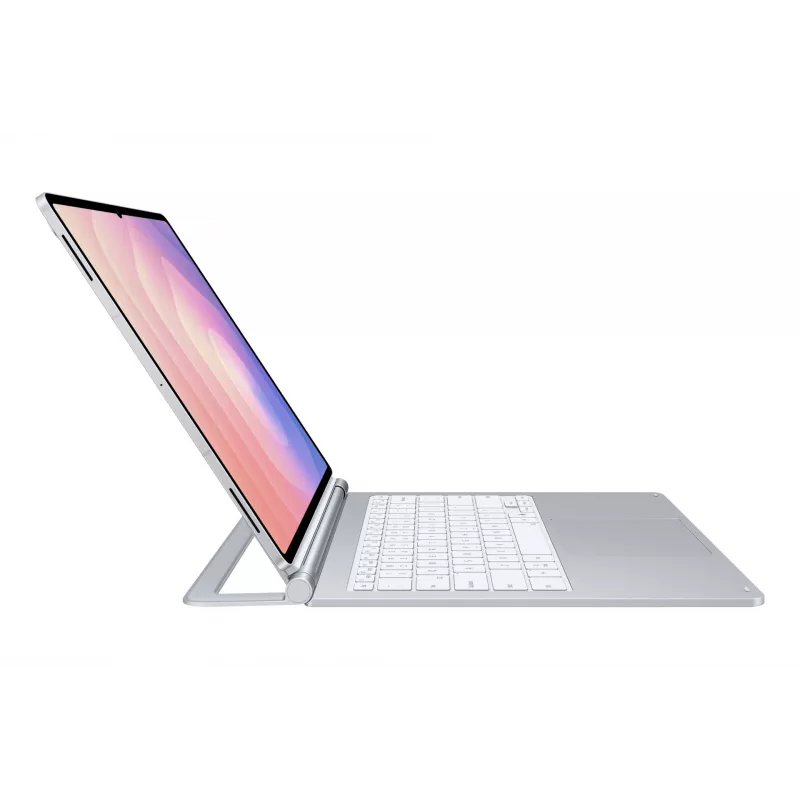Samsung EF-DX935 QWERTZ Deutsch Pogo Pin Silber