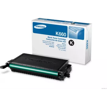 Samsung CLP-K660A Schwarze Tonerkartusche, 2500 Seiten, Schwarz, 1 Stk.