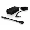 HP 65W Smart AC-Adapter Netzteil Innenraum Schwarz