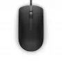 DELL Kabelgebundene Maus – MS116 – Schwarz – (RTL BOX), Beidhändig, Optisch, USB Typ-A, 1000 DPI, Schwarz