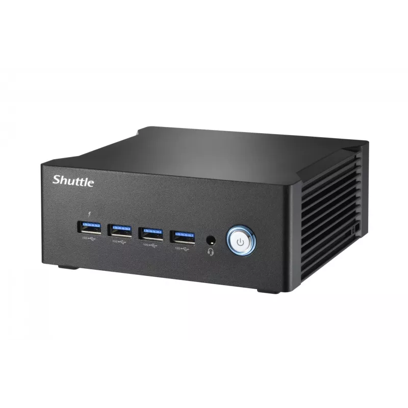 Shuttle Nano PC NT10H9, Intel Core Ultra 9 185H, Intel Arc Grafik, 2xHDMI, 2xUSB 4.0 (DP), 2x2,5 Gbit LAN, inkl. VESA 24/7 Dauerbetrieb