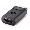 HP DisplayPort-auf-HDMI-1.4-Adapter, DisplayPort, HDMI, Schwarz