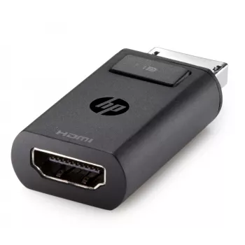 HP DisplayPort-auf-HDMI-1.4-Adapter, DisplayPort, HDMI, Schwarz