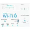 TP-Link TL-WPA7817 KIT PowerLine-Netzwerkadapter 1000 Mbit/s Ethernet LAN Wi-Fi Weiß 2 Stk.