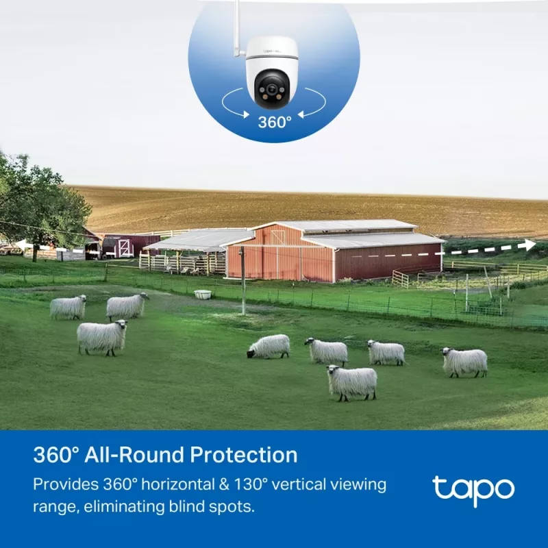 TP-Link TC40GW Sicherheitskamera Turret IP-Überwachungskamera Außenbereich 1920 x 1080 Pixel Decke/Wand/Mast