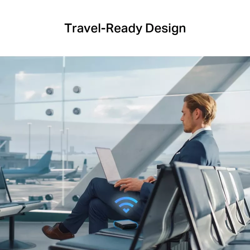 Tragbarer Router TP-Link AX1500 Dualband-Wi‑Fi 6