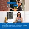 Video-Türsprechanlage TP-Link Tapo D210 3 MP Schwarz Weiß