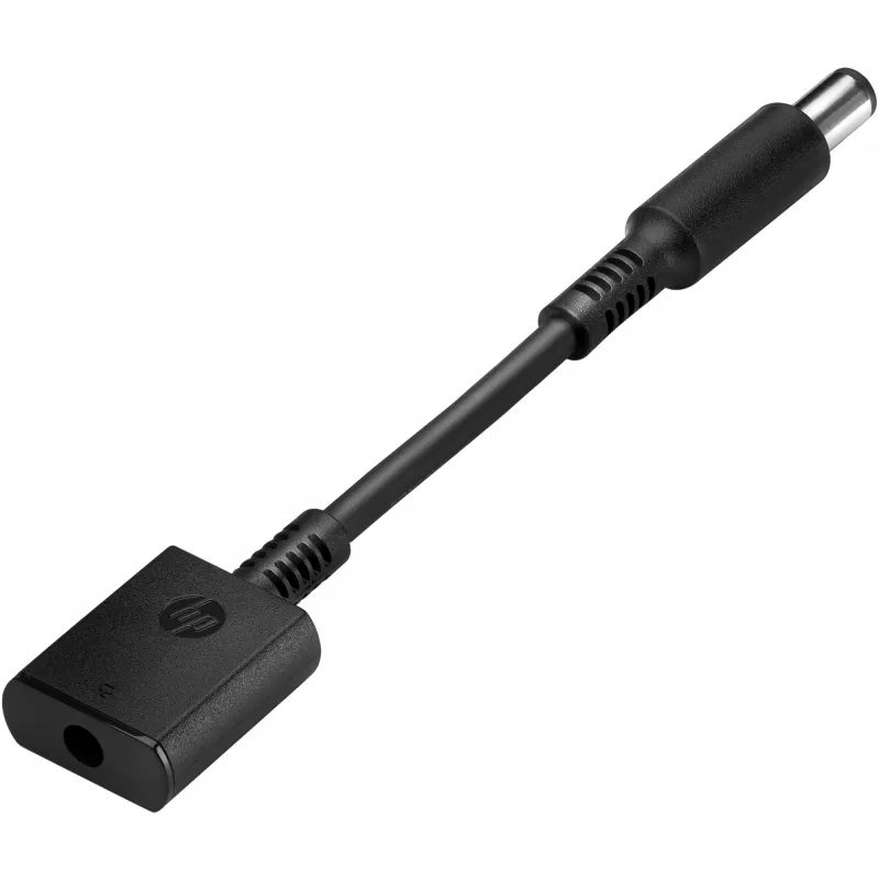 HP 7,4 mm auf 4,5 DC-Dongle, Schwarz, Stecker, Buchse, 90°, HP CO06XL, Business