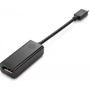 HP USB-C auf DP Adapter, 0,094 m, USB Type-C, DisplayPort, Stecker, Buchse, Gerade
