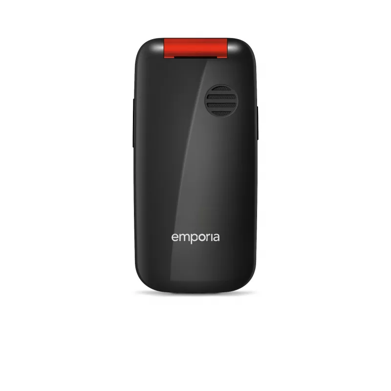Emporia emporiaONE 6.1 cm (2.4 inch) 80 g Schwarz, Rot Seniorenhandy