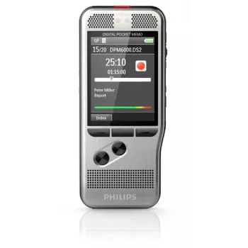 Philips DPM6000 Flash card Schwarz, Silber