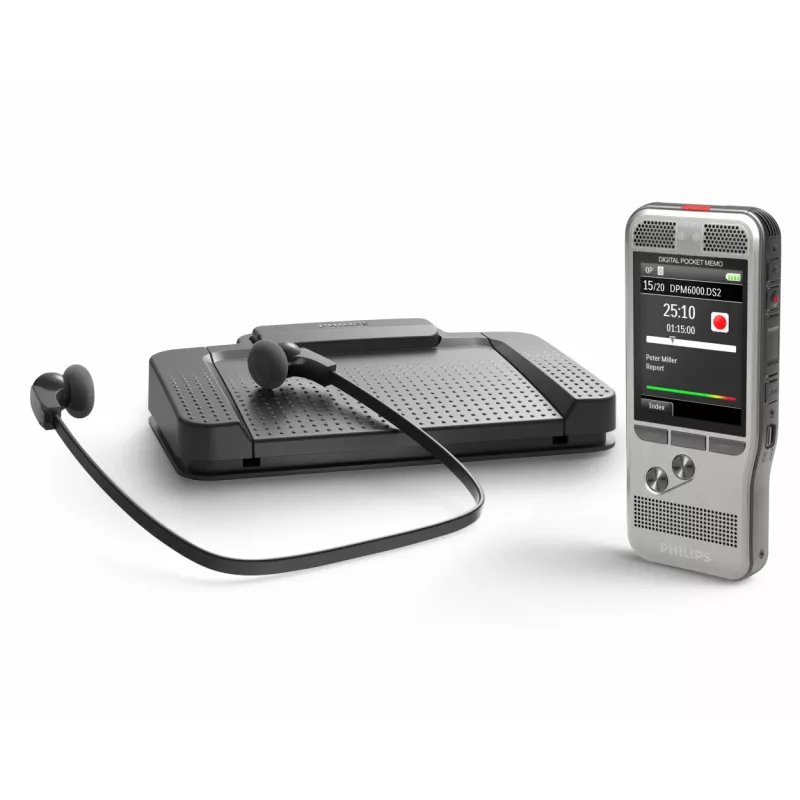 Philips Pocket Memo DPM6700/03 digitales Diktiergerät Sprachaufnahme