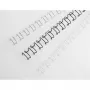 GBC Bindedrähte MultiBind 6 mm, Weiß, 130 Blatt, Metall, A4, 6 mm, 297 mm