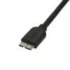 StarTech.com schlank Micro USB 3.0 Kabel - M/M - 2m (6ft), 2 m, USB A, Micro-USB B, USB 3.2 Gen 1 (3.1 Gen 1), Male/Male, Schwarz