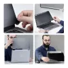 StarTech.com 33,8 cm (13,3 inch) 16:10 Bright Privacy-Blickschutzfilter mit Touch, Flip-Over, 75 % Lichtdurchlässigkeit, blendfreier Blickschutzfilter, ±30° Blickwinkel