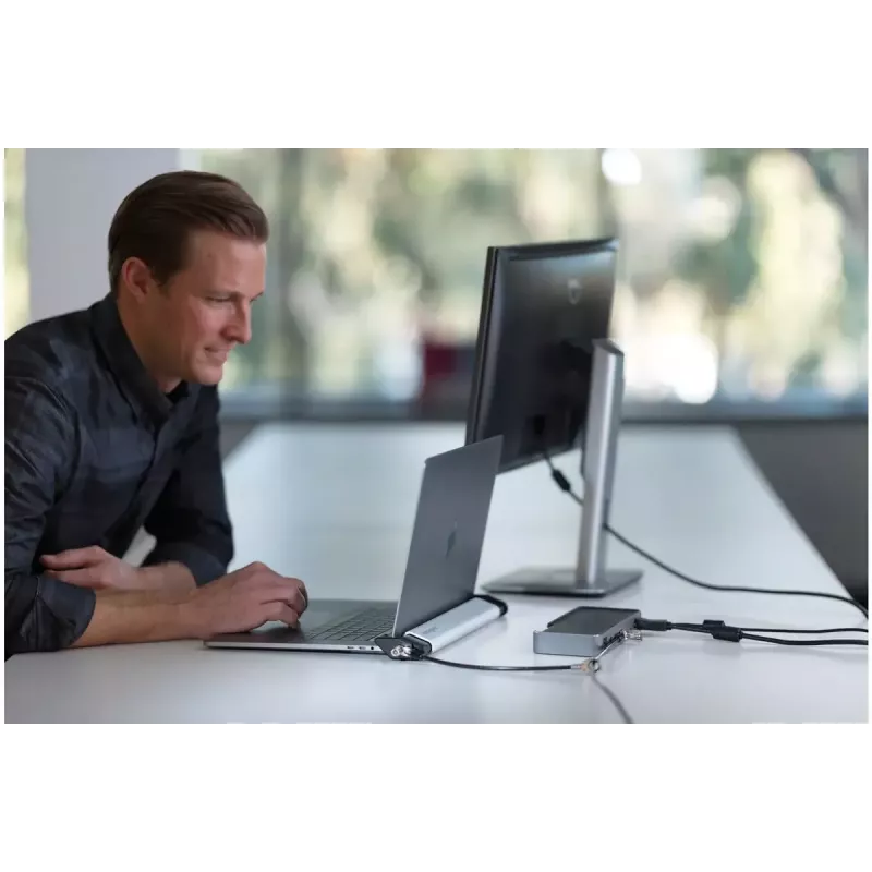 Kensington MicroSaver 2.0 Keyed Twin Laptop-Schloss
