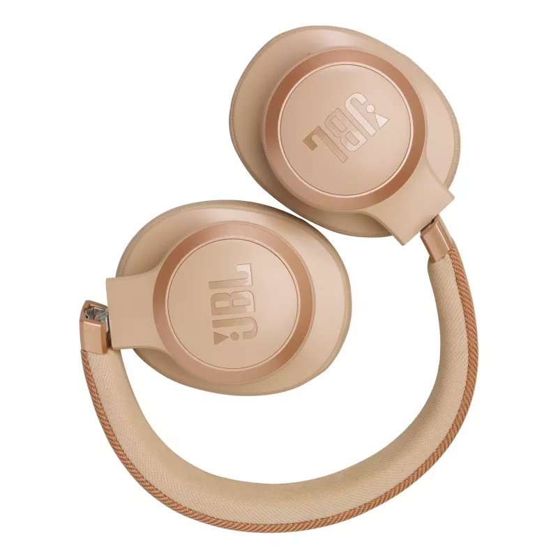 JBL Live 770NC Headset Kabellos Head-band Anrufe/Musik Bluetooth Sand