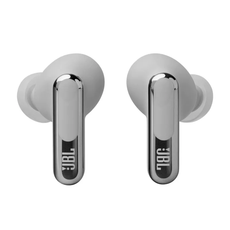 JBL Live Beam 3 Headset Kabellos In-Ear Anrufe/Musik/Sport/Alltag Bluetooth Silber