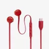 JBL Tune 305C Headset Kabelgebunden In-Ear Anrufe/Musik USB Typ-C Rot