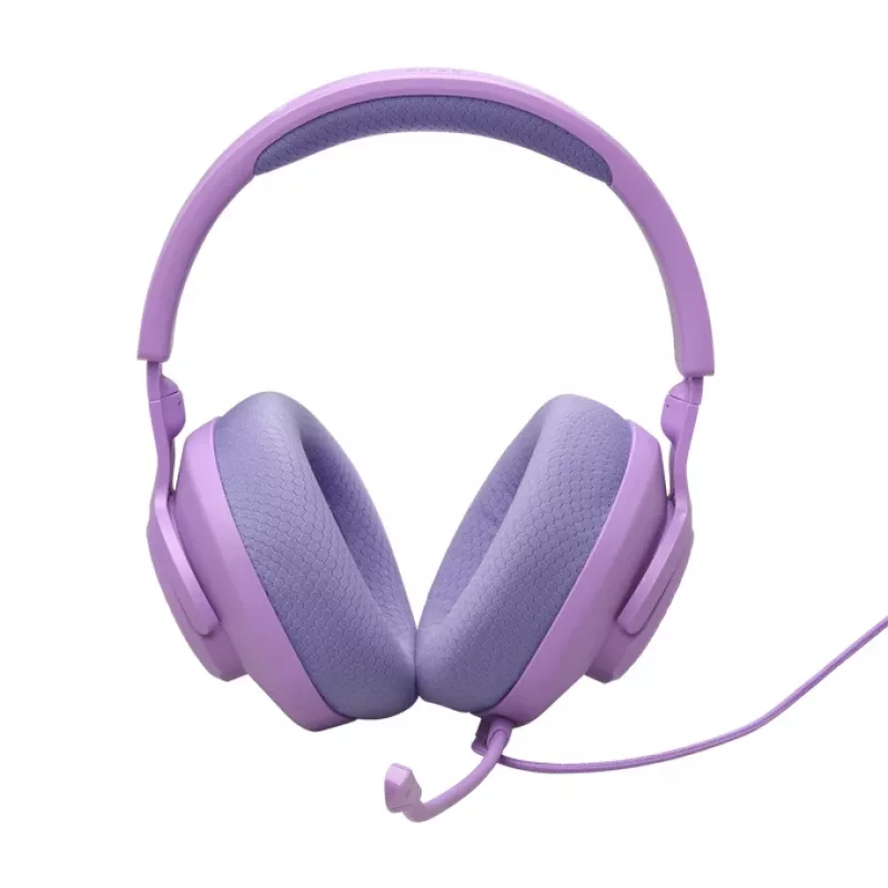 Kabelgebundenes Over-Head-Gaming-Headset JBL Quantum 100M2 — ohrumschließend, 20–20000 Hz, 1,2 m Kabel, violett